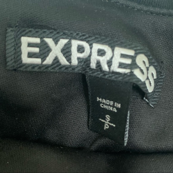 Black sequined Express tight skirt - Picture 2 of 2